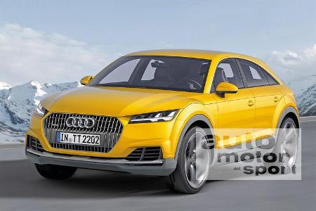 Audi TT Offroad, Frontansicht