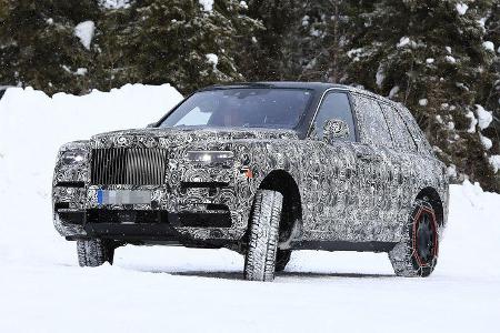 02/2018, Rolls-Royce Cullinan Erlkönig