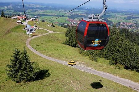 Fiat Panda Cross, Almabtrieb, Impression