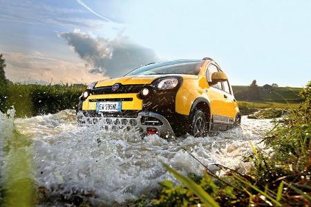 Fiat Panda Cross, Almabtrieb, Impression