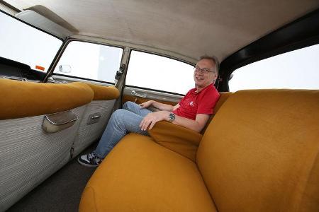 Citroën DS, Rücksitz