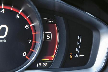 Volvo V60 Polestar, Anzeigeinstrumente