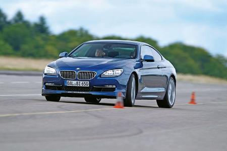Alpina B6 Biturbo, Frontansicht, Slalom