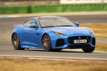 Jaguar F-Type SVR, Frontansicht
