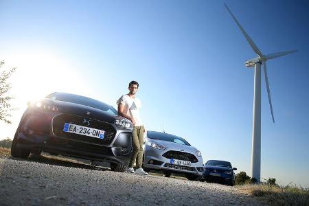 DS 3 THP 208, Ford Fiesta ST200, VW Polo GTI, Roman Domes