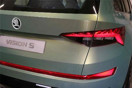 Skoda Vision S Fahrt