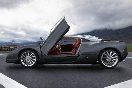 Vom Spyker C12 Zagato sollen nur 24 Fahrzeuge gebaut werden, den Antrieb übernimmt ein Sechsliter-V12.