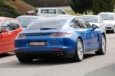 Porsche Panamera Facelift Erlknig ungetarnt