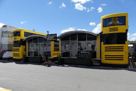 Renault - F1 - Motorhome - GP Spanien 2016 - Barcelona