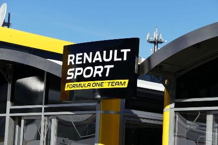 Renault - F1 - Motorhome - GP Spanien 2016 - Barcelona