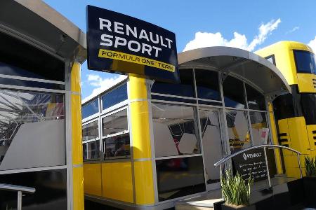 Renault - F1 - Motorhome - GP Spanien 2016 - Barcelona