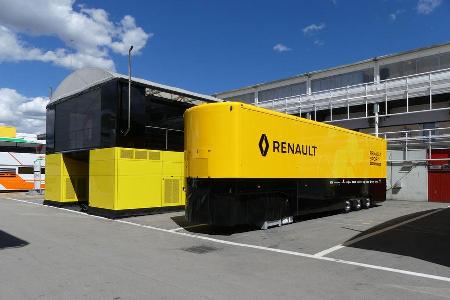 Renault - F1 - Motorhome - GP Spanien 2016 - Barcelona