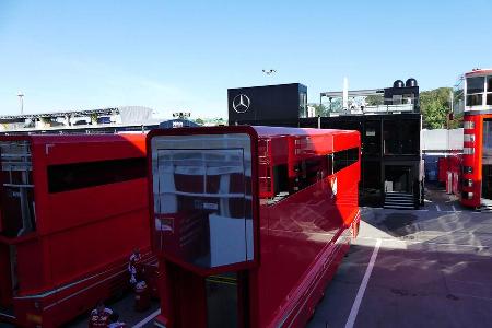 Ferrari - F1 - Motorhome - GP Spanien 2016 - Barcelona