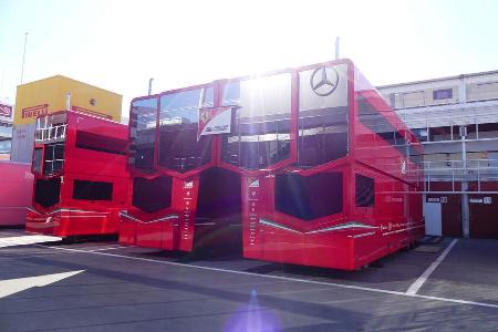 Ferrari - F1 - Motorhome - GP Spanien 2016 - Barcelona