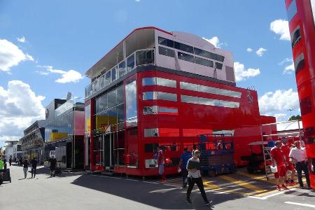 Ferrari - F1 - Motorhome - GP Spanien 2016 - Barcelona