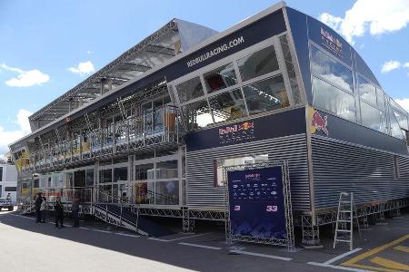 Red Bull - F1 - Motorhome - GP Spanien 2016 - Barcelona
