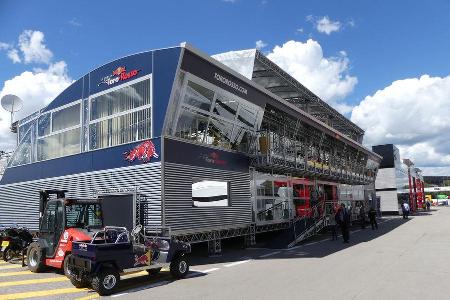 Toro Rosso - F1 - Motorhome - GP Spanien 2016 - Barcelona
