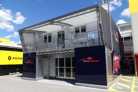 Toro Rosso - F1 - Motorhome - GP Spanien 2016 - Barcelona