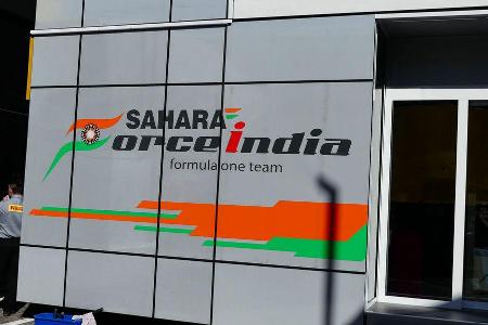 Force India - F1 - Motorhome - GP Spanien 2016 - Barcelona