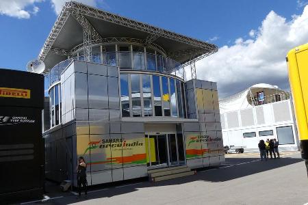 Force India - F1 - Motorhome - GP Spanien 2016 - Barcelona