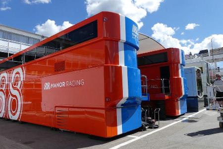 Manor - F1 - Motorhome - GP Spanien 2016 - Barcelona