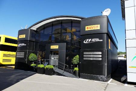 Pirelli - F1 - Motorhome - GP Spanien 2016 - Barcelona