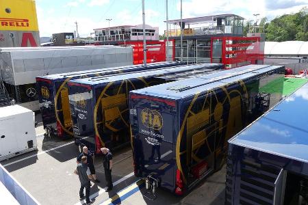 FIA - F1 - Motorhome - GP Spanien 2016 - Barcelona