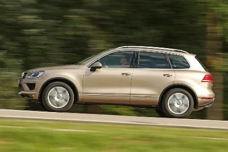 VW Touareg V6 TDI, Seitenansicht