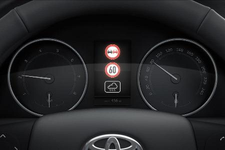 Toyota Avensis 2.0D-4D Touring Sports, Verkehrszeichenerkennung