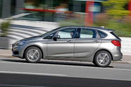 BMW 218i Active Tourer, Seitenansicht