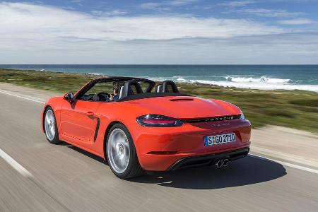 Porsche 718 Boxster (2016), Fahrbericht, Exterieur