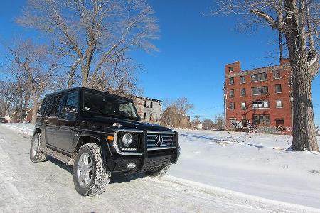 01/2015, Impression Mercedes G500 Detroit
