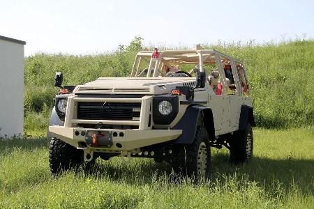 Mercedes auf der Eurosatory Paris 2016