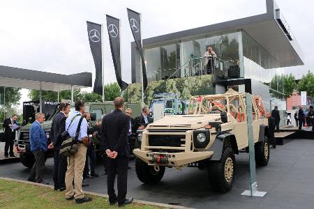 Mercedes auf der Eurosatory Paris 2016