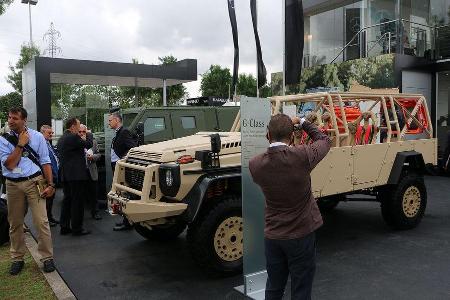 Mercedes auf der Eurosatory Paris 2016