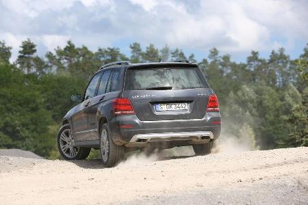 Mercedes GLK 220 CDI Bluetec, Heckansicht