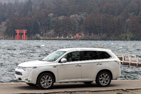 Mitsubishi Outlander PHEV, Seitenansicht