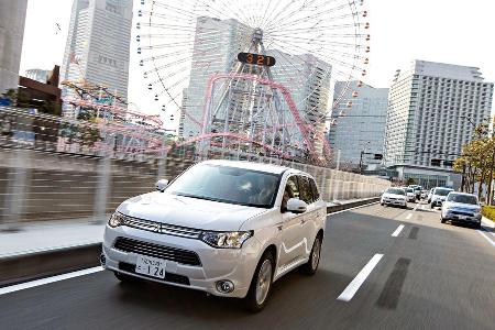 Mitsubishi Outlander PHEV, Frontansicht