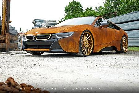 BMW i8 Rost-Look