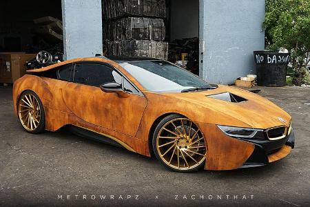 BMW i8 Rost-Look