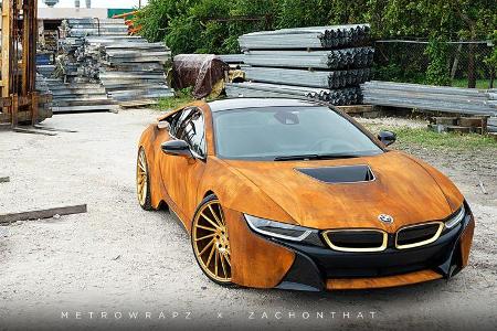 BMW i8 Rost-Look