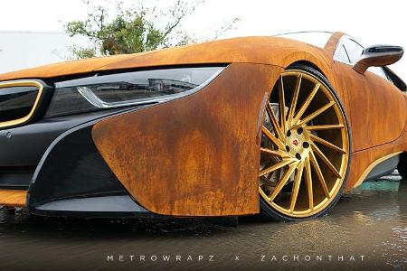 BMW i8 Rost-Look