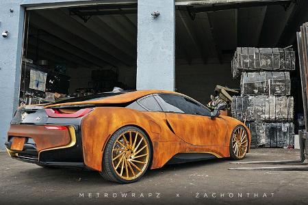 BMW i8 Rost-Look