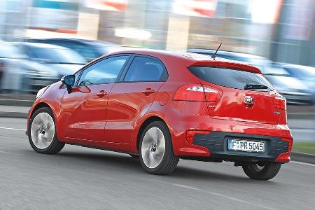Kia Rio 1.4, Heckansicht