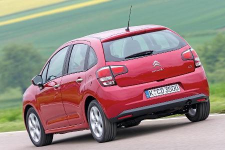 Citron C3 VTi 82, Heckansicht