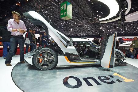Koenigsegg One:1, Genfer Autosalon, Messe, 2014