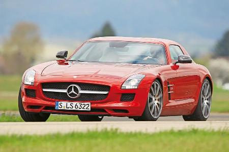 Mercedes SLS AMG, Frontansicht