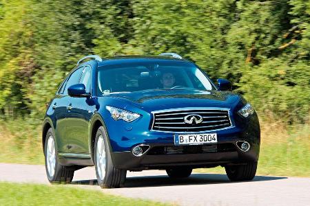Infiniti FX30d GT Premium, Frontansicht