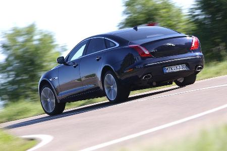 Jaguar XJ 3.0 D LWB, Heckansicht