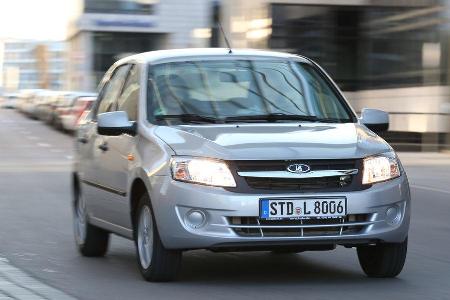 Lada Granta, Frontansicht